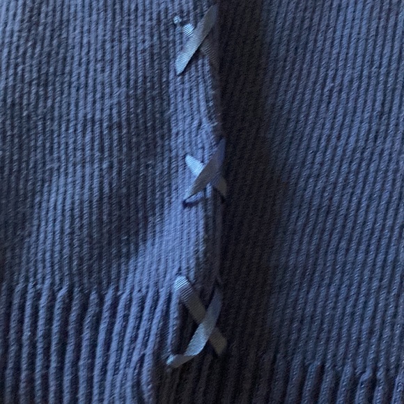 Worth cotton tank top with ribbon stitching detail - Picture 3 of 6